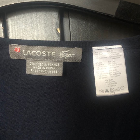 Classic Lacoste sweater - Picture 4 of 12